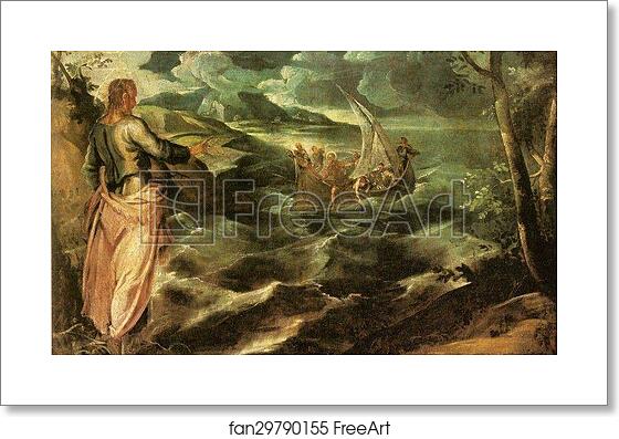 Free art print of Christ at the Sea of Galilee by Jacopo Robusti, Called Tintoretto Free art print of Christ at the Sea of Galilee by Jacopo Robusti, Called Tintoretto
