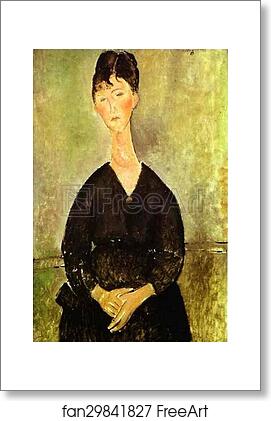 Free art print of Cafe Singer by Amedeo Modigliani