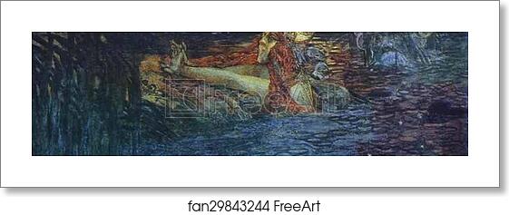 Free art print of Parting of the Sea King and Princess Volkhova by Mikhail Vrubel Free art print of Parting of the Sea King and Princess Volkhova by Mikhail Vrubel