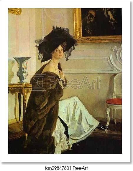 Free art print of Portrait of Princess Olga Orlova by Valentin Serov Free art print of Portrait of Princess Olga Orlova by Valentin Serov