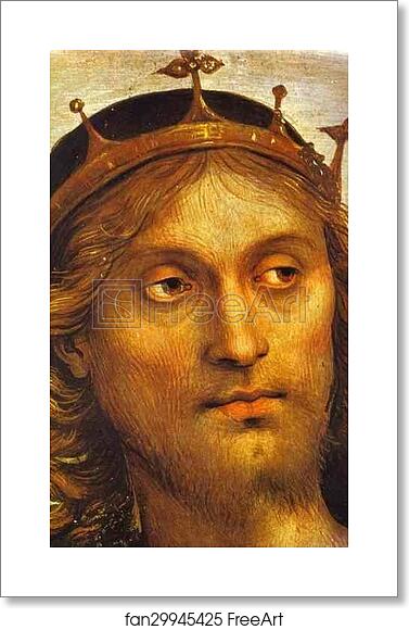 Free art print of The Almighty with Prophets and Sibyls. Detail by Pietro Perugino Free art print of The Almighty with Prophets and Sibyls. Detail by Pietro Perugino