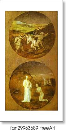 Free art print of Mankind Beset by Devils by Hieronymus Bosch