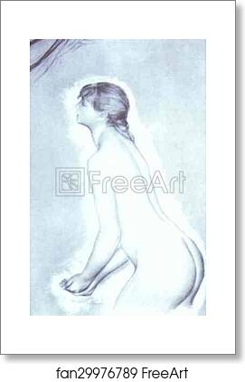 Free art print of Study for "The Bathers" by Pierre-Auguste Renoir