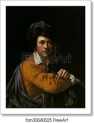 Free art print of Self-Portrait at the Age of About Forty by Joseph Wright Of Derby