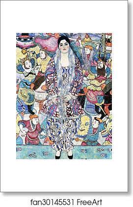 Free art print of Fredericke Maria Beer by Gustav Klimt