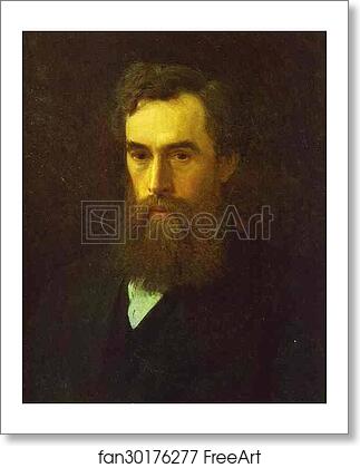 Free art print of Portrait of Pavel Tretyakov, the Art Collector, Founder of the Gallery by Ivan Kramskoy