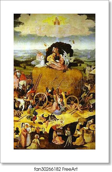Free art print of Haywain by Hieronymus Bosch Free art print of Haywain by Hieronymus Bosch