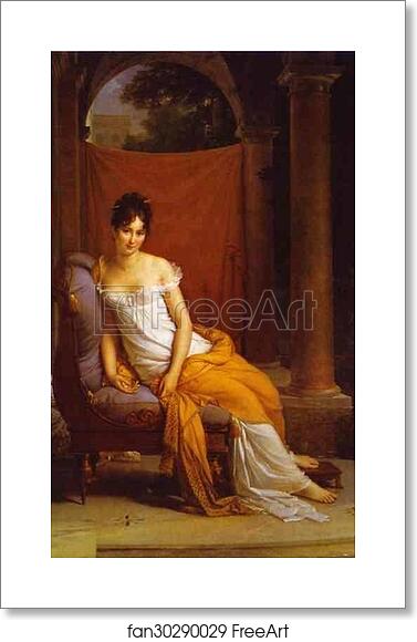 Free art print of Portrait of Juliette Recamier by Baron François-Pascal-Simon Gérard Free art print of Portrait of Juliette Recamier by Baron François-Pascal-Simon Gérard