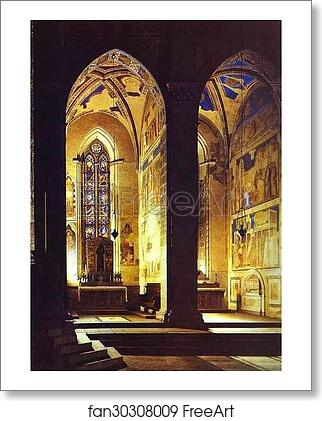 Free art print of Peruzzi and Bardi Chapels by Giotto