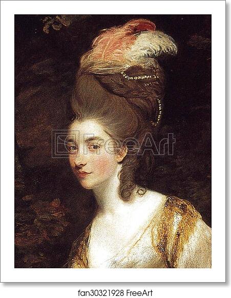 Free art print of Georgiana, Duchess of Devonshire. Detail by Sir Joshua Reynolds Free art print of Georgiana, Duchess of Devonshire. Detail by Sir Joshua Reynolds