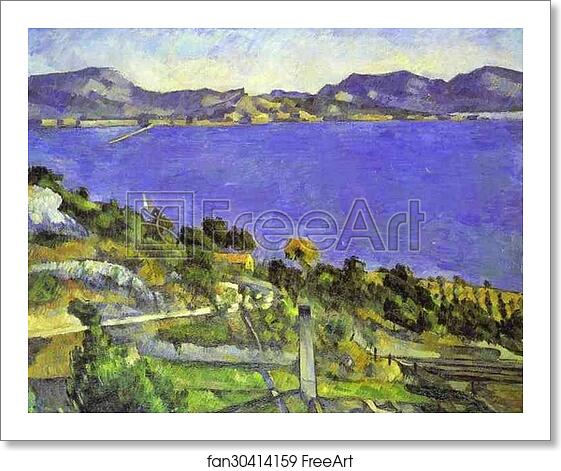 Free art print of L'Estaque by Paul Cézanne Free art print of L'Estaque by Paul Cézanne