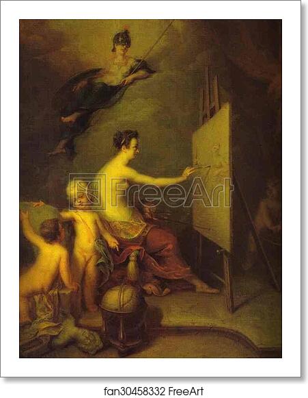 Free art print of Allegory of Painting by Andrey Matveev