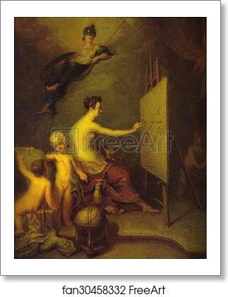Free art print of Allegory of Painting by Andrey Matveev