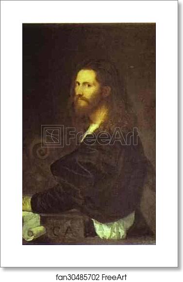 Free art print of Portrait of a Musician by Titian Free art print of Portrait of a Musician by Titian