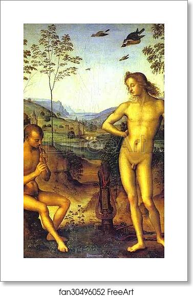Free art print of Apollo and Marsyas by Pietro Perugino Free art print of Apollo and Marsyas by Pietro Perugino