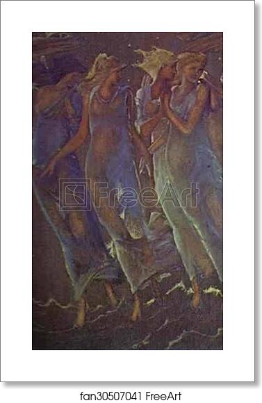 Free art print of Nymphs of the Stars by Sir Edward Coley Burne-Jones Free art print of Nymphs of the Stars by Sir Edward Coley Burne-Jones