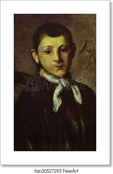 Free art print of Louis Guillaume by Paul Cézanne