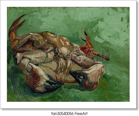 Free art print of A crab on its back by Vincent Van Gogh Free art print of A crab on its back by Vincent Van Gogh
