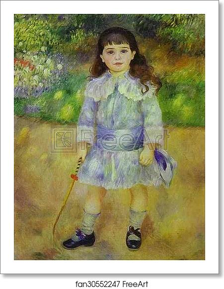 Free art print of Child with a Whip by Pierre-Auguste Renoir Free art print of Child with a Whip by Pierre-Auguste Renoir