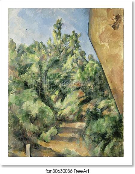 Free art print of The Red Rock by Paul Cézanne Free art print of The Red Rock by Paul Cézanne
