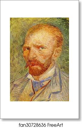 Free art print of Self-Portrait by Vincent Van Gogh