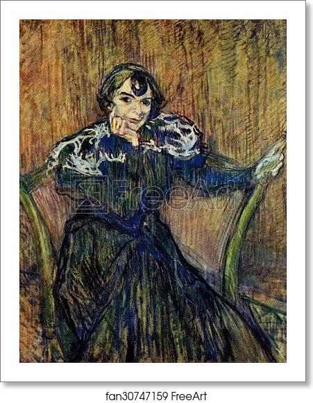 Free art print of Portrait of Berthe Bady by Henri De Toulouse-Lautrec Free art print of Portrait of Berthe Bady by Henri De Toulouse-Lautrec