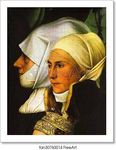 Free art print of Meyer Madonna. Detail by Hans Holbein The Younger Free art print of Meyer Madonna. Detail by Hans Holbein The Younger