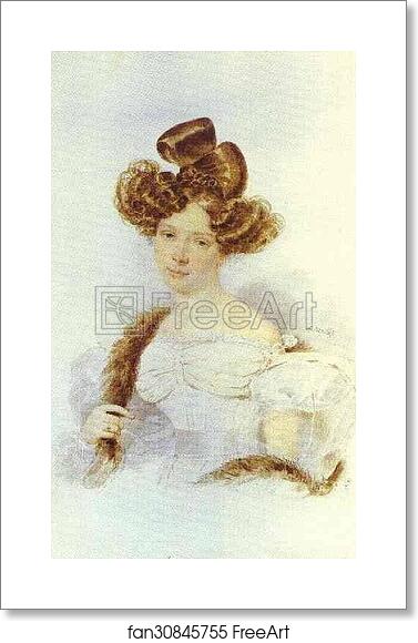 Free art print of Porttrait of a Young Lady by Alexander Brulloff Free art print of Porttrait of a Young Lady by Alexander Brulloff
