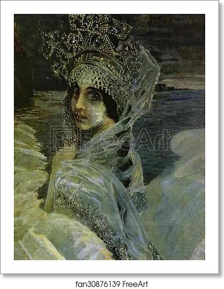 Free art print of Swan Princess. Detail by Mikhail Vrubel Free art print of Swan Princess. Detail by Mikhail Vrubel