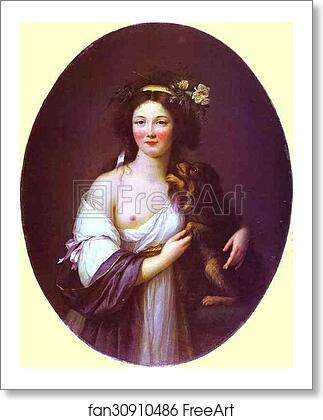 Free art print of Portrait of Mme D'Aguesseau by Louise-Elisabeth Vigée-Lebrun