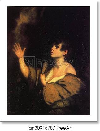 Free art print of The Calling of Samuel by Sir Joshua Reynolds