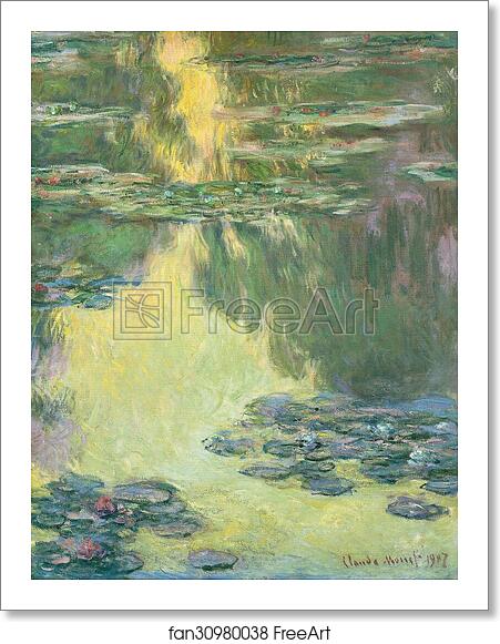 Free art print of Waterlilies by Claude Monet Free art print of Waterlilies by Claude Monet