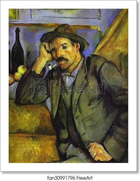 Free art print of The Smoker by Paul Cézanne Free art print of The Smoker by Paul Cézanne