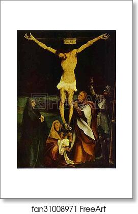Free art print of Crucifixion by Matthias Grünewald