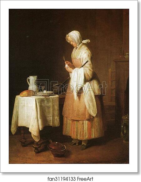 Free art print of The Attentive Nurse by Jean-Baptiste-Simeon Chardin Free art print of The Attentive Nurse by Jean-Baptiste-Simeon Chardin