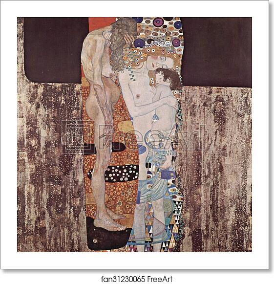 Free art print of The Three Ages of Woman by Gustav Klimt Free art print of The Three Ages of Woman by Gustav Klimt