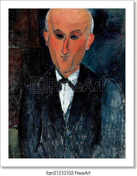 Free art print of Max Jacob (1876-1944) by Amedeo Modigliani Free art print of Max Jacob (1876-1944) by Amedeo Modigliani