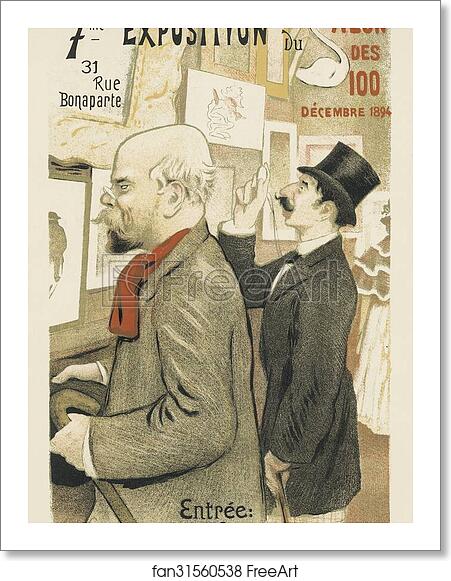 Free art print of La "7e Exposition du Salon des Cent". Au premier plan, Paul Verlaine; très fidèle portrait du poète. Au deuxième plan, M. Jean Moréas. by Frédéric-Auguste Cazals Free art print of La "7e Exposition du Salon des Cent". Au premier plan, Paul Verlaine; très fidèle portrait du poète. Au deuxième plan, M. Jean Moréas. by Frédéric-Auguste Cazals