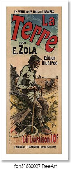 Free art print of La Terre by Jules Chéret Free art print of La Terre by Jules Chéret