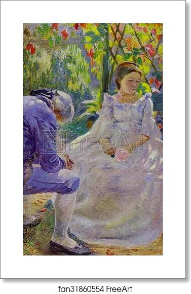 Free art print of Autumn Mood by Victor Borisov-Musatov Free art print of Autumn Mood by Victor Borisov-Musatov