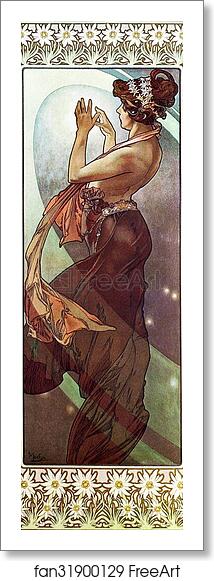 Free art print of Pole Star by Alphonse Mucha Free art print of Pole Star by Alphonse Mucha