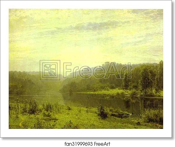 Free art print of Misty Morning by Ivan Shishkin Free art print of Misty Morning by Ivan Shishkin