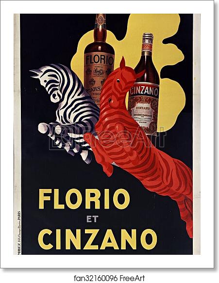 Free art print of Florio et Cinzano Les Meilleurs Apéritifs by Leonetto Cappiello Free art print of Florio et Cinzano Les Meilleurs Apéritifs by Leonetto Cappiello