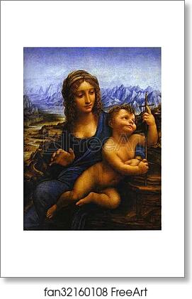 Free art print of Madonna of the Yarnwinder by Leonardo Da Vinci