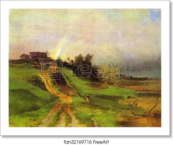 Free art print of Rainbow by Alexey Savrasov
