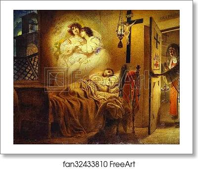 Free art print of Nun's Dream by Karl Brulloff Free art print of Nun's Dream by Karl Brulloff