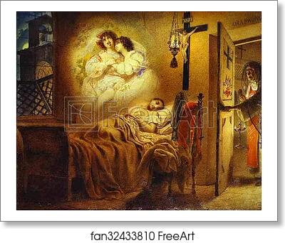 Free art print of Nun's Dream by Karl Brulloff Free art print of Nun's Dream by Karl Brulloff