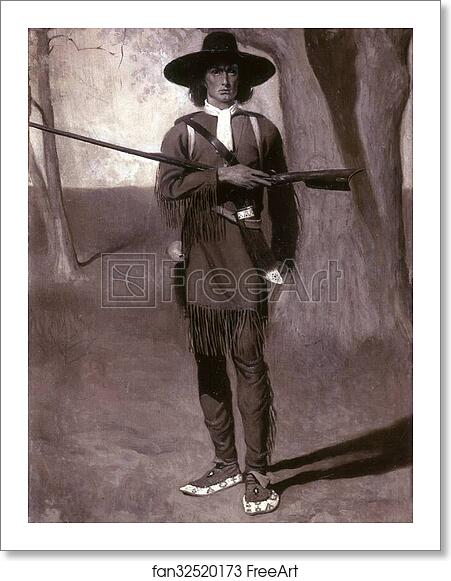 Free art print of Daniel Boone, Pioneer Scout by Norman Rockwell Free art print of Daniel Boone, Pioneer Scout by Norman Rockwell