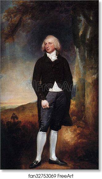Free art print of John Milnes by George Romney