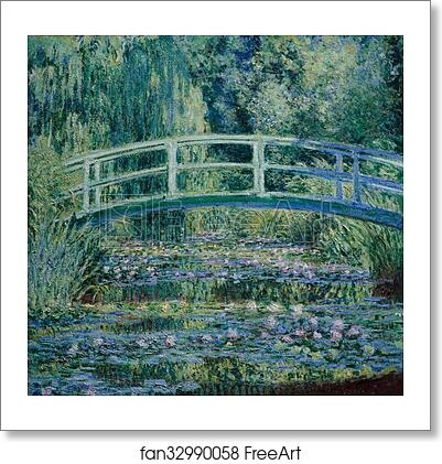 Free art print of Water Lilies and Japanese Bridge by Claude Monet Free art print of Water Lilies and Japanese Bridge by Claude Monet